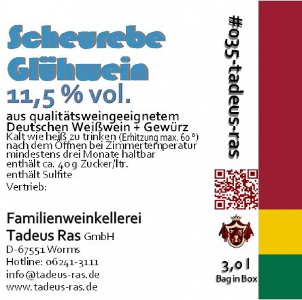 Scheurebe Glühwein